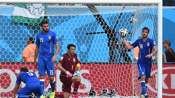Italia eliminata dalla Coppa del Mondo 2014