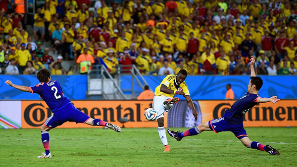Giappone-Colombia alla Coppa del Mondo 2014