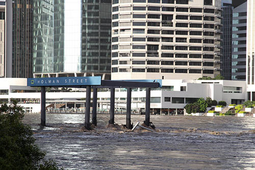 Le inondazioni a Brisbane