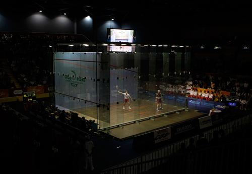 Lo squash ai Giochi del Commonwealth in India