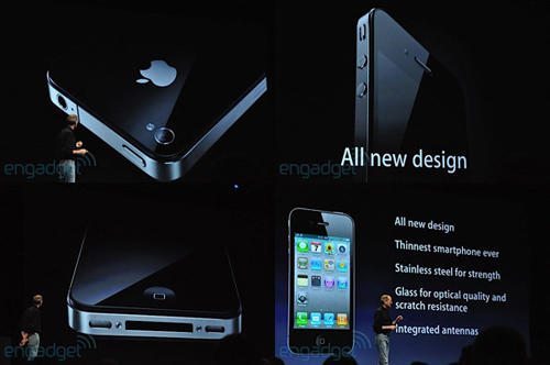 Slide di iPhone 4 dal keynote di Steve Jobs al WWDC 2010