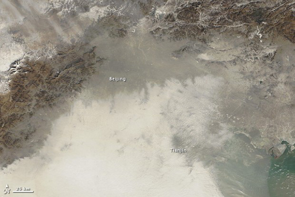 Inquinamento sopra Pechino