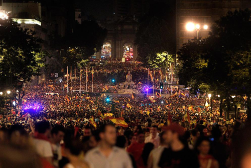 La Spagna festeggia il suo primo campionato del mondo