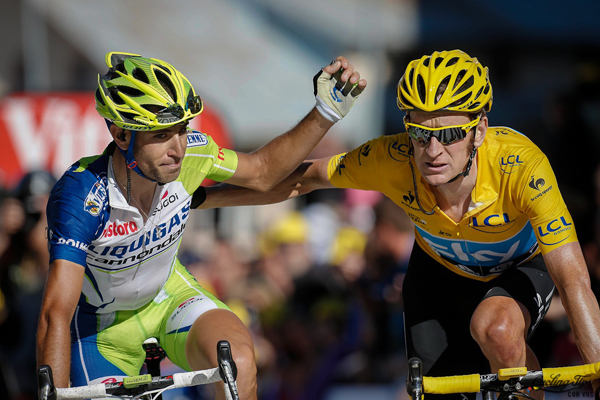 Wiggins e Nibali al Tour 2012