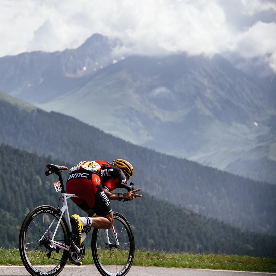 Burghardt sui Pirenei al Tour 2016