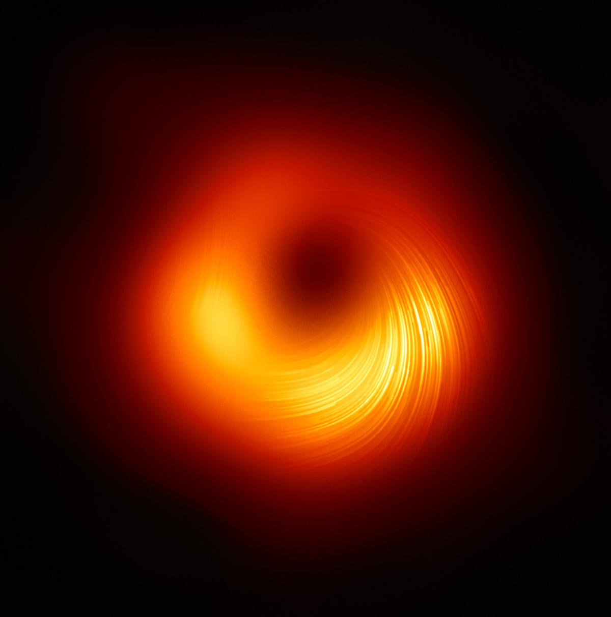 L'orizzonte degli eventi del buco nero M87