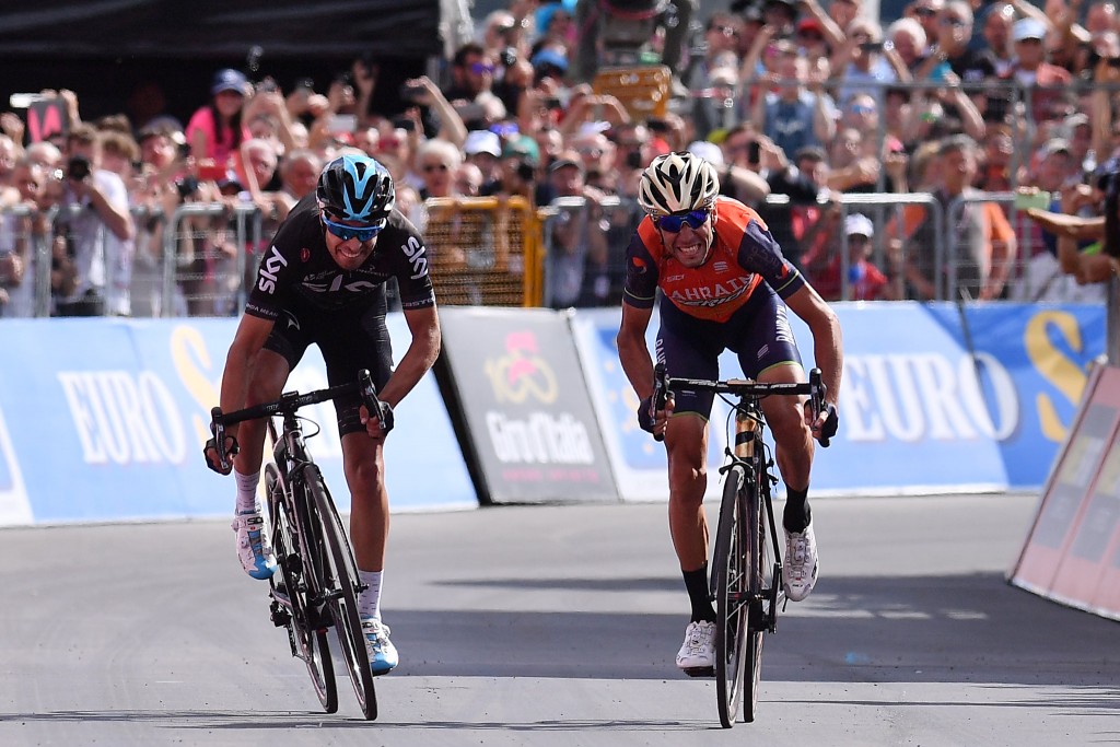 Nibali e Landa al Giro d'Italia 2017