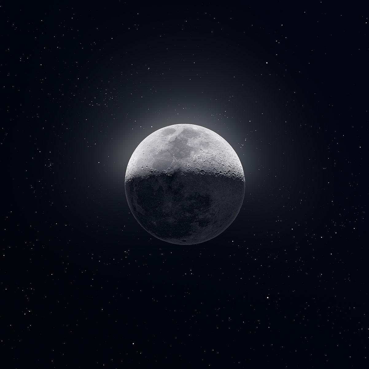 La Luna fotografata da Andrew McCarthy
