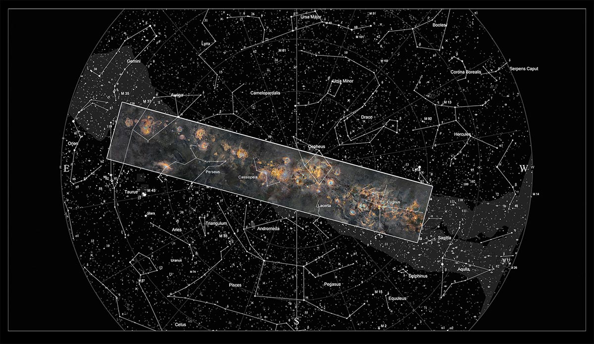 La Via Lattea fotografata da J-P Metsavainio